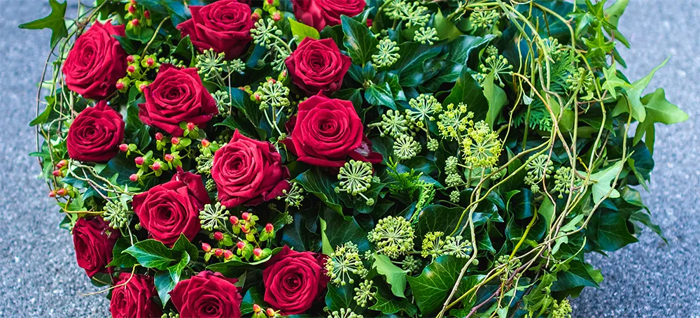 Bauer Blumen Einblick