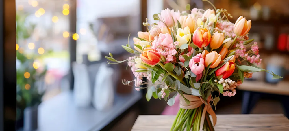 Floristik bei Bauer Blumen