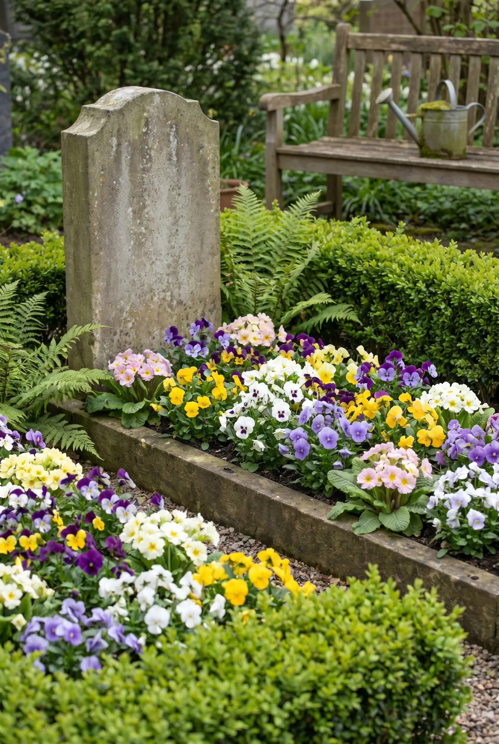 Grabanlage Bauer Blumen
